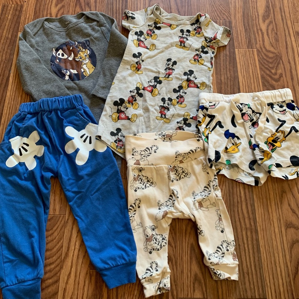 Disney kids clothing lot